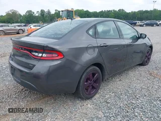 2015 Dodge Dart SXT with VIN 1C3CDFBBXFD285945, listed as a IAAI auction lot 42123195 with 212,393 mi miles. Bid and sale history available at carsss.com. Image 4.