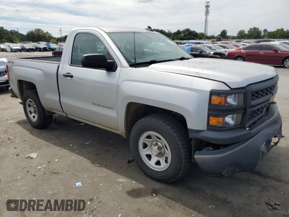 2015 Chevrolet Silverado 1500 Work Truck with VIN 1GCNKPEH4FZ225520, listed as a Copart auction lot 70178014 with 92,863 mi miles and Salvage Title. Bid and sale history available at carsss.com. Image 4.