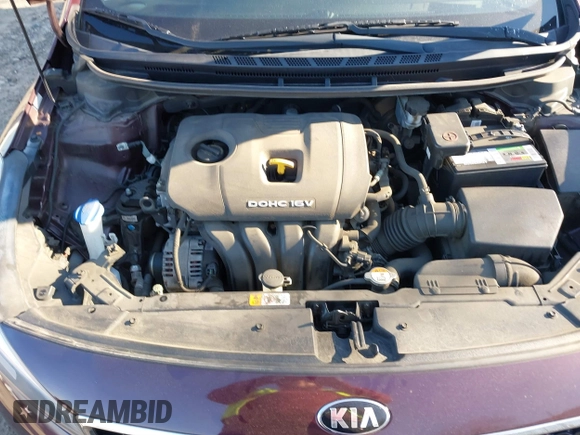 2017 Kia Forte LX with VIN 3KPFK4A77HE056947, listed as a IAAI auction lot 41768427 with 50,315 mi miles. Bid and sale history available at carsss.com. Image 10.