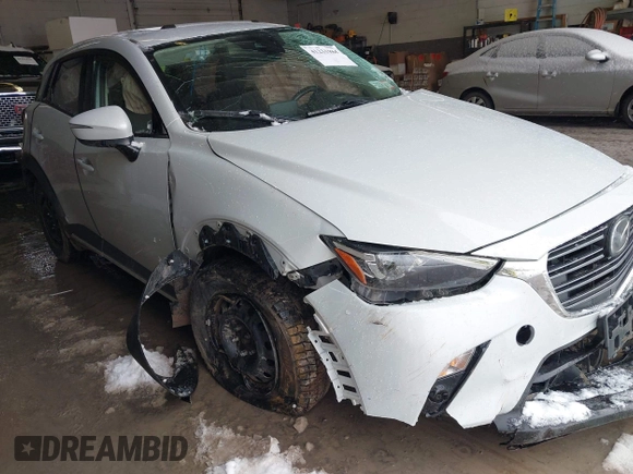 2019 Mazda CX-3 Grand Touring with VIN JM1DKFD70K0423511, listed as a IAAI auction lot 41231984 with 65,876 mi miles. Bid and sale history available at carsss.com. Image 1.