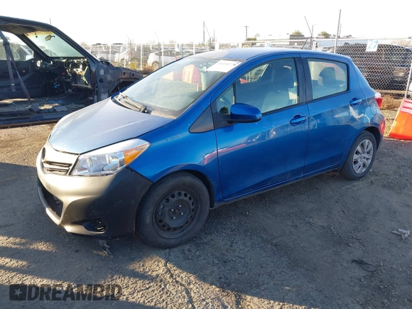 2012 Toyota Yaris L with VIN JTDKTUD38CD541628, listed as a IAAI auction lot 41335728 with 146,132 mi miles. Bid and sale history available at carsss.com. Image 2.