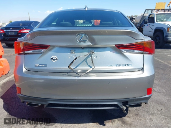 2020 Lexus IS with VIN JTHG81F2XL5043160, listed as a IAAI auction lot 37738891 with 24,607 mi miles. Bid and sale history available at carsss.com. Image 15.