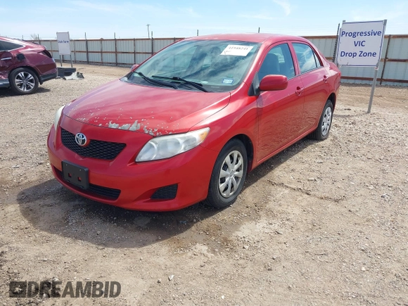 2010 Toyota Corolla with VIN 1NXBU4EE1AZ282003, listed as a IAAI auction lot 41948241 with Not Provided miles and . Bid and sale history available at carsss.com. Image 2.