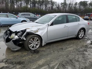 2011 Infiniti G25 Journey with VIN JN1DV6AP1BM830115, listed as a Copart auction lot 50422865 with 168,509 mi miles and Salvage Title. Bid and sale history available at carsss.com. Image 1.