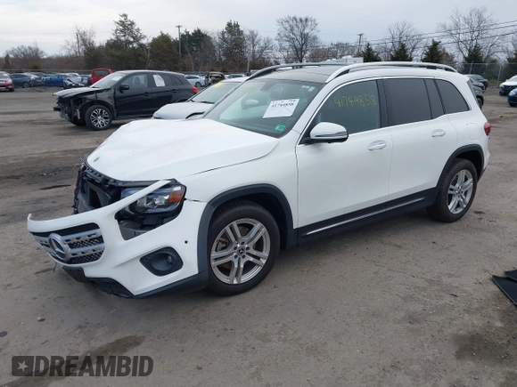 2022 Mercedes-Benz GLB 250 z VIN W1N4M4HB7NW173675, wystawiony jako IAAI lot #41744858 z przebiegiem 20 909 mil mil oraz . Historia ofert i sprzedaży dostępna na DreamBid. Obrazek 2.