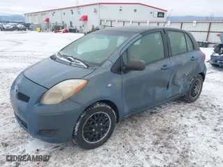 2010 Toyota Yaris with VIN JTDKT4K30A5321944, listed as a IAAI auction lot 41505259 with 140,929 mi miles. Bid and sale history available at carsss.com. Image 17.