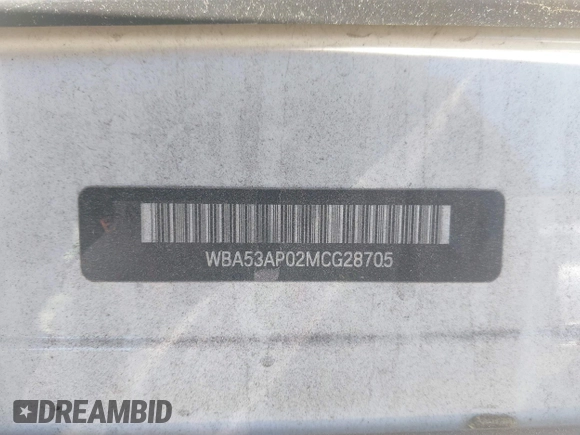 2021 BMW 4 Series 430i с VIN WBA53AP02MCG28705, выставлен на аукционе IAAI как лот 40944426 с пробегом Не указан миль и . История ставок и продаж доступна на DreamBid. Изображение 9.