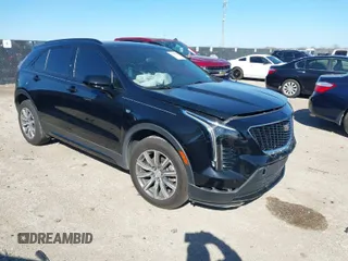 2019 Cadillac XT4 FWD Sport with VIN 1GYFZER47KF159675, listed as a IAAI auction lot 41766769 with 46,595 mi miles. Bid and sale history available at carsss.com. Image 1.
