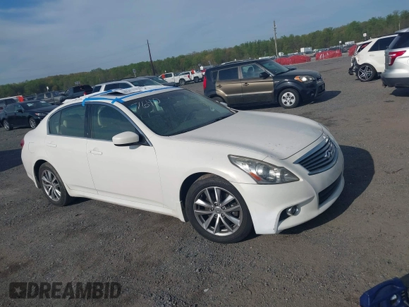 2012 Infiniti G37 x with VIN JN1CV6AR1CM677640, listed as a IAAI auction lot 42083592 with Not Provided miles and . Bid and sale history available at DreamBid. Image 13.