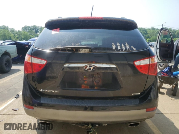 2012 Hyundai Veracruz Limited z VIN KM8NU4CC1CU197714, wystawiony jako Copart lot #60814435 z przebiegiem 247 808 mil mil oraz Czysty tytuł • Clean title. Historia ofert i sprzedaży dostępna na DreamBid. Obrazek 6.