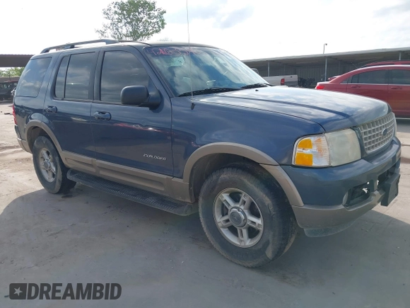 2002 Ford Explorer Eddie Bauer с VIN 1FMZU64E12ZB38127, выставлен на аукционе IAAI как лот 42103590 с пробегом 214 100 миль миль и . История ставок и продаж доступна на DreamBid. Изображение 1.
