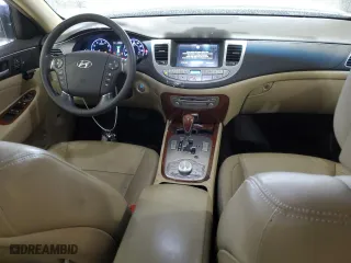 2013 Hyundai Genesis 5.0L R-Spec with VIN KMHGC4DHXDU242785, listed as a Copart auction lot 48406835 with 107,598 mi miles and Salvage Title. Bid and sale history available at carsss.com. Image 8.