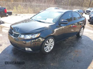 2012 Kia Forte SX with VIN KNAFW4A3XC5563571, listed as a IAAI auction lot 41590629 with 115,993 mi miles. Bid and sale history available at carsss.com. Image 18.