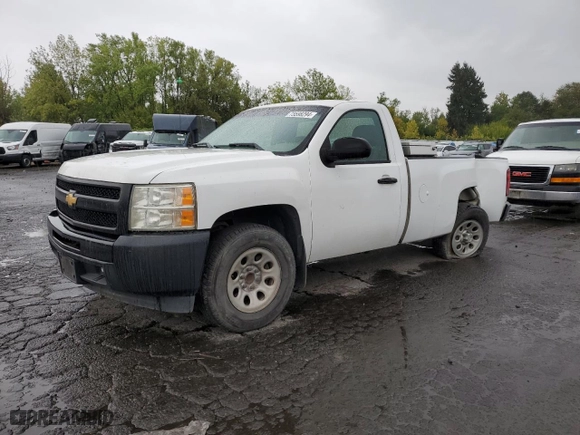 2013 Chevrolet Silverado 1500 Work Truck with VIN 1GCNCPE01DZ187474, listed as a Copart auction lot 73598294 with 217,300 mi miles and Salvage Title. Bid and sale history available at carsss.com. Image 1.