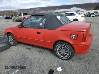 1991 Geo Metro z VIN JG1MR3364MK606333, wystawiony jako Copart lot #50208305 z przebiegiem 3616 mil mil oraz Szkody całkowita. Historia ofert i sprzedaży dostępna na DreamBid. Obrazek 2.