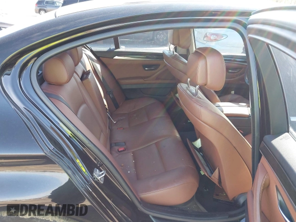 2012 BMW 5 Series 528i with VIN WBAXG5C53CDW66455, listed as a IAAI auction lot 41749708 with 178,595 mi miles. Bid and sale history available at carsss.com. Image 8.