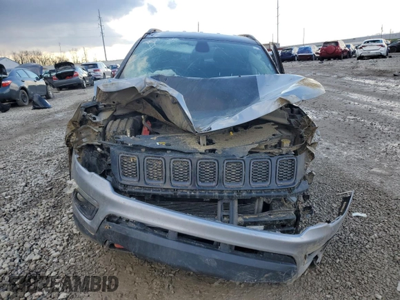 2020 Jeep Compass Trailhawk with VIN 3C4NJDDB0LT163356, listed as a Copart auction lot 46808025 with 103,395 mi miles and Salvage Title. Bid and sale history available at carsss.com. Image 5.