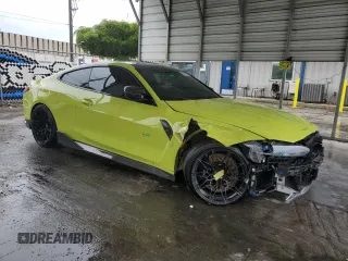2022 BMW M4 Competition xDrive z VIN WBS43AZ01NCJ66916, wystawiony jako Copart lot #56673785 z przebiegiem 31 899 mil mil oraz Szkody całkowita. Historia ofert i sprzedaży dostępna na DreamBid. Obrazek 4.