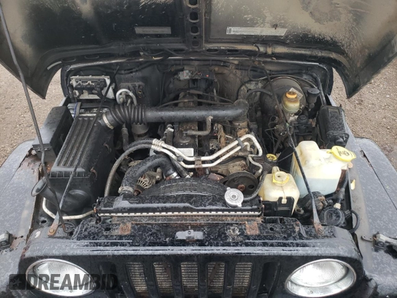 2000 Jeep Wrangler Sahara z VIN 1J4FA59S2YP714136, wystawiony jako Copart lot #57635845 z przebiegiem 178 075 mil mil oraz Czysty tytuł • Clean title. Historia ofert i sprzedaży dostępna na DreamBid. Obrazek 11.