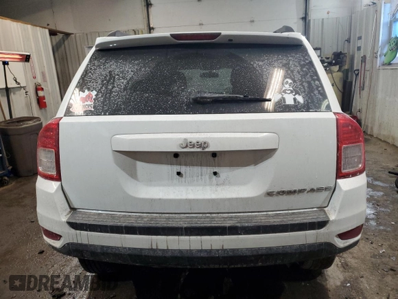 2013 Jeep Compass Sport with VIN 1C4NJCBA3DD102577, listed as a Copart auction lot 42816455 with 157,654 mi miles and Salvage Title. Bid and sale history available at carsss.com. Image 6.