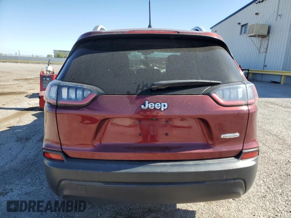 2021 Jeep Cherokee Latitude with VIN 1C4PJLCBXMD192262, listed as a Copart auction lot 57325295 with 208,134 mi miles and Salvage title. Bid and sale history available at DreamBid. Image 6.