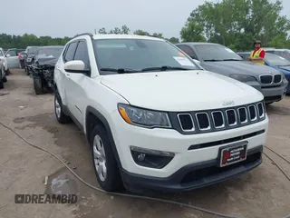 2018 Jeep Compass Latitude с VIN 3C4NJDBB4JT453583, выставлен на аукционе IAAI как лот 42501931 с пробегом 57 094 миль миль и . История ставок и продаж доступна на DreamBid. Изображение 1.