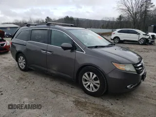 2014 Honda Odyssey EX-L with VIN 5FNRL5H68EB111408, listed as a Copart auction lot 51357045 with 239,038 mi miles and Non Repairable. Bid and sale history available at carsss.com. Image 4.