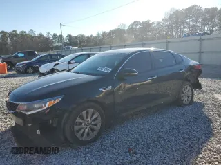 2017 Kia Optima LX with VIN 5XXGT4L36HG124285, listed as a Copart auction lot 46274395 with 116,514 mi miles and Salvage Title. Bid and sale history available at carsss.com. Image 1.
