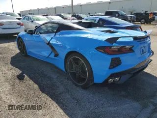 2021 Chevrolet Corvette 3LT with VIN 1G1YC3D42M5103897, listed as a Copart auction lot 75398744 with 0 mi miles and Salvage Title. Bid and sale history available at carsss.com. Image 2.