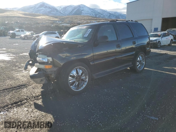 2004 Chevrolet Tahoe LS with VIN 1GNEK13VX4J220038, listed as a Copart auction lot 81907854 with 295,916 mi miles and Salvage Title. Bid and sale history available at carsss.com. Image 1.