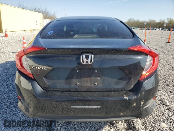 2017 Honda Civic LX with VIN 19XFC2F50HE025046, listed as a Copart auction lot 54244525 with 220,145 mi miles and Salvage Title. Bid and sale history available at DreamBid. Image 6.