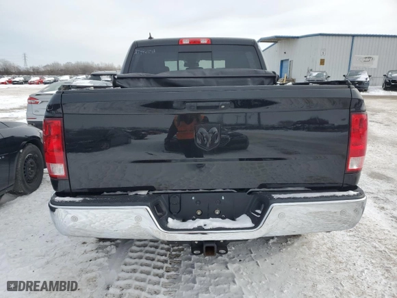2018 Ram 1500 Big Horn with VIN 1C6RR7LMXJS348020, listed as a Copart auction lot 45270765 with 42,998 mi miles and Clean Title. Bid and sale history available at carsss.com. Image 6.