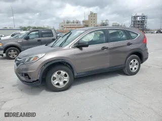 2015 Honda CR-V LX with VIN 3CZRM3H38FG700102, listed as a Copart auction lot 50966415 with 128,223 mi miles and Salvage Title. Bid and sale history available at carsss.com. Image 1.
