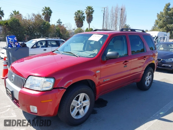 2007 Mercury Mariner with VIN 4M2CU39H27KJ02257, listed as a IAAI auction lot 41767212 with 92,191 mi miles and . Bid and sale history available at DreamBid. Image 6.
