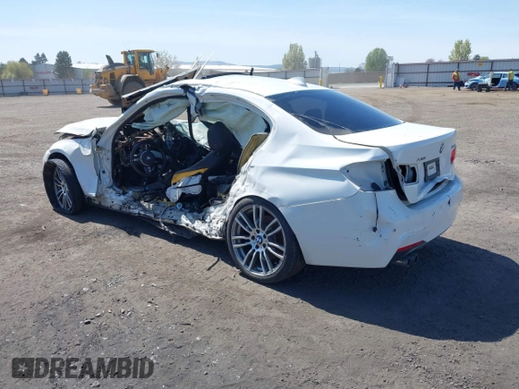 2016 BMW 3 Series 328i xDrive with VIN WBA8E3G57GNT79001, listed as a IAAI auction lot 41192035 with Not Provided miles. Bid and sale history available at carsss.com. Image 3.