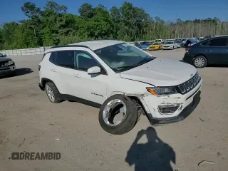 2020 Jeep Compass Latitude with VIN 3C4NJDBB0LT101376, listed as a Copart auction lot 52676275 with 35,965 mi miles and Salvage title. Bid and sale history available at DreamBid. Image 11.