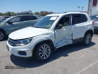2017 Volkswagen Tiguan Wolfsburg Edition with VIN WVGRV7AX4HW502964, listed as a IAAI auction lot 42538054 with 104,530 mi miles and . Bid and sale history available at DreamBid. Image 17.