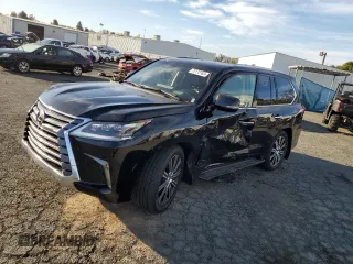 2018 Lexus LX with VIN JTJHY7AX8J4252344, listed as a Copart auction lot 72175163 with 34,635 mi miles. Bid and sale history available at carsss.com. Image 1.