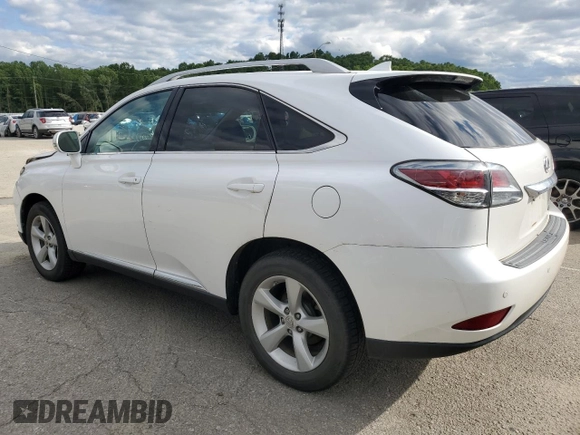2015 Lexus RX 350 with VIN 2T2BK1BA1FC337642, listed as a Copart auction lot 57778545 with 148,698 mi miles and Salvage title. Bid and sale history available at DreamBid. Image 2.