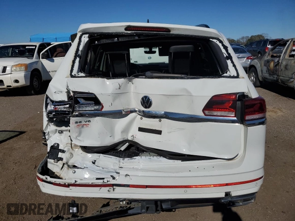 2021 Volkswagen Atlas SE with VIN 1V2PR2CA3MC562630, listed as a Copart auction lot 36489233 with 41,996 mi miles and Salvage title. Bid and sale history available at DreamBid. Image 6.
