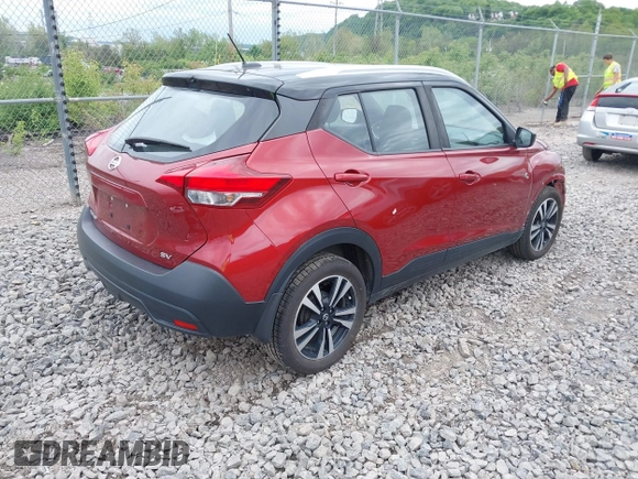 2018 Nissan Kicks SV с VIN 3N1CP5CU6JL504127, выставлен на аукционе IAAI как лот 42237627 с пробегом 72 253 миль миль и . История ставок и продаж доступна на DreamBid. Изображение 4.