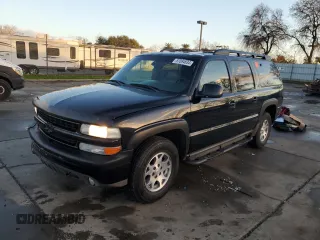 2001 Chevrolet Suburban LS z VIN 3GNFK16T91G221421, wystawiony jako Copart lot #87094634 z przebiegiem 186 977 mil mil oraz Szkoda całkowita • Salvage title. Historia ofert i sprzedaży dostępna na DreamBid. Obrazek 1.
