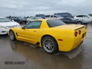 2002 Chevrolet Corvette Z06 with VIN 1G1YY12S025105250, listed as a Copart auction lot 74154304 with 0 mi miles and Salvage Title. Bid and sale history available at carsss.com. Image 2.