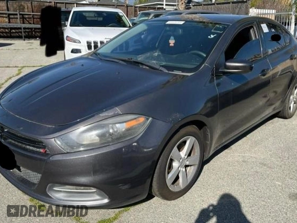 2016 Dodge Dart SXT with VIN 1C3CDFBB8GD652956, listed as a Copart auction lot 45603165 with 73,105 mi miles and Clean Title. Bid and sale history available at carsss.com. Image 2.