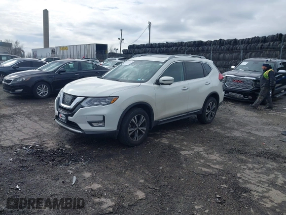 2017 Nissan Rogue SV with VIN 5N1AT2MV1HC830652, listed as a IAAI auction lot 41716845 with 126,599 mi miles. Bid and sale history available at carsss.com. Image 18.