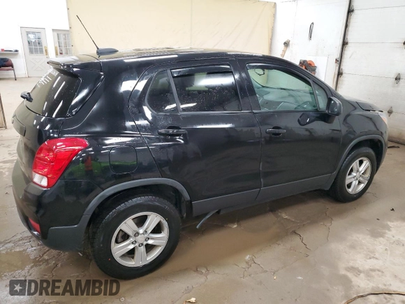 2019 Chevrolet Trax LS with VIN 3GNCJNSB0KL277833, listed as a Copart auction lot 80570674 with 158,130 mi miles and Non Repairable. Bid and sale history available at carsss.com. Image 3.