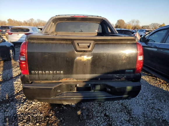 2009 Chevrolet Avalanche with VIN 3GNFK22399G102498, listed as a Copart auction lot 80500444 with 172,807 mi miles and Clean Title. Bid and sale history available at DreamBid. Image 6.