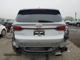 2020 Hyundai Santa Fe Limited with VIN 5NMS5CADXLH187314, listed as a Copart auction lot 87905395 with 35,904 mi miles and Salvage Title. Bid and sale history available at DreamBid. Image 6.