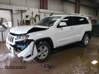 2014 Jeep Grand Cherokee Laredo with VIN 1C4RJFAG2EC132895, listed as a Copart auction lot 49311855 with 147,289 mi miles and Salvage Title. Bid and sale history available at DreamBid. Image 1.