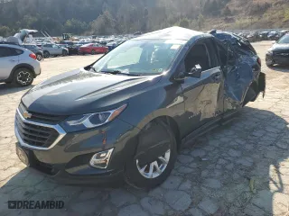 2019 Chevrolet Equinox LT with VIN 2GNAXKEV5K6185213, listed as a Copart auction lot 44716465 with 91,456 mi miles and Salvage Title. Bid and sale history available at carsss.com. Image 1.
